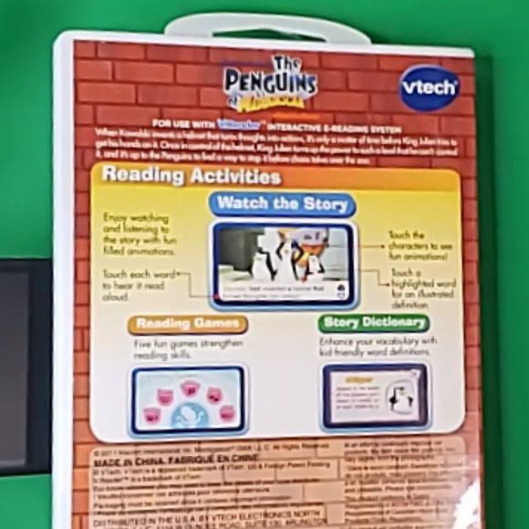 V-Tech V-Reader Penguins of Madagascar - Picture 4 of 4